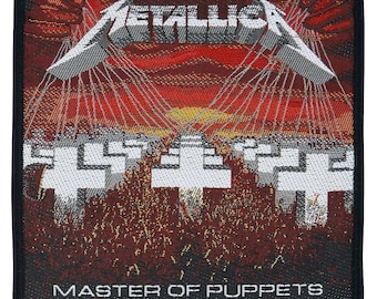 Metallica - Master of Puppets Patch 10cm x 10cm