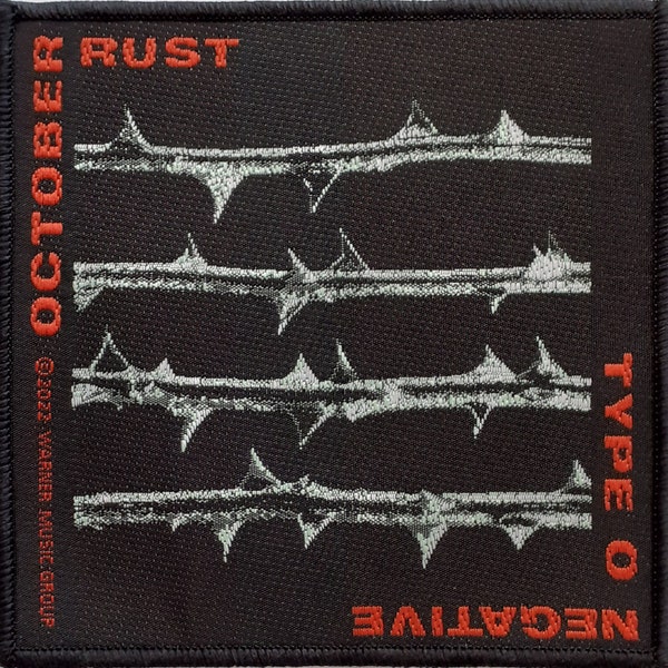 Type O Negative - October Rust Patch 10cm x 10cm