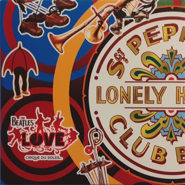 Beatles - Cirque Du Soleil Sgt Pepper Fridge Magnet