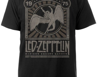 Led Zeppelin - Madison Square Gardens 1975 Event T Shirt (3XL) (4XL) (5XL)