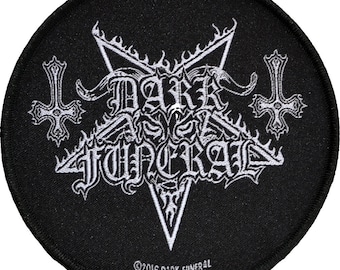 Dark Funeral - Circular Logo Patch 9cm Dia