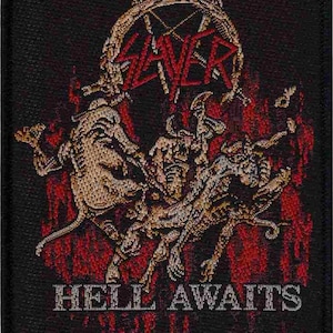 Slayer - Hell Awaits Patch 7.5cm x 10cm