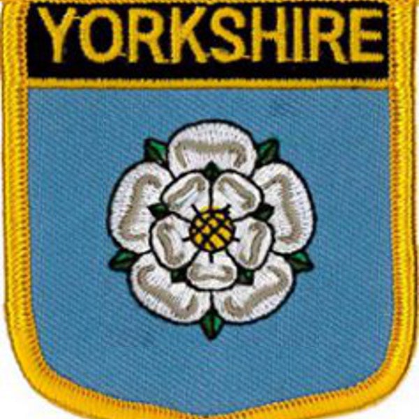 Yorkshire Patch 7cm x 6cm (2 1/2" X 2 3/4")