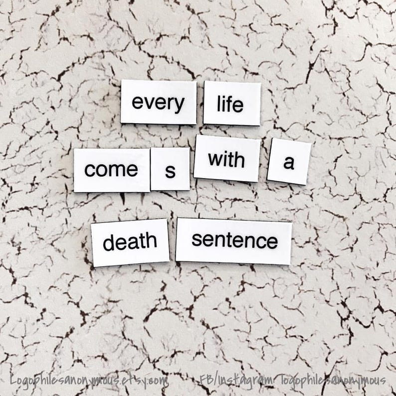 Breaking Bad Magnetic Poetry Fridge Magnets Walter White Quotes Heisenberg Jesse Pinkman Pollos Hermanos I Am The One Who Knocks