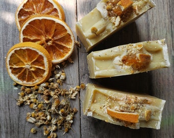 Chamomile Orange Honey Soap