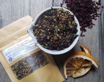 Orange Hibiscus Tea Blend