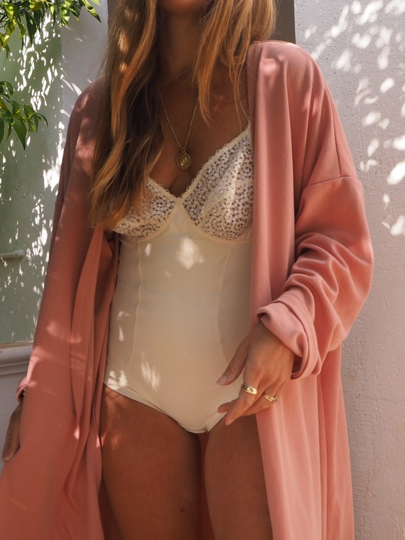 VINTAGE BODYSUIT // Vintage Cream Bodysuit