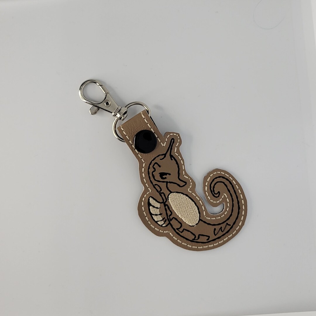 Hatori Seahorse Fruits Basket Keychain Embroidered Vinyl Etsy