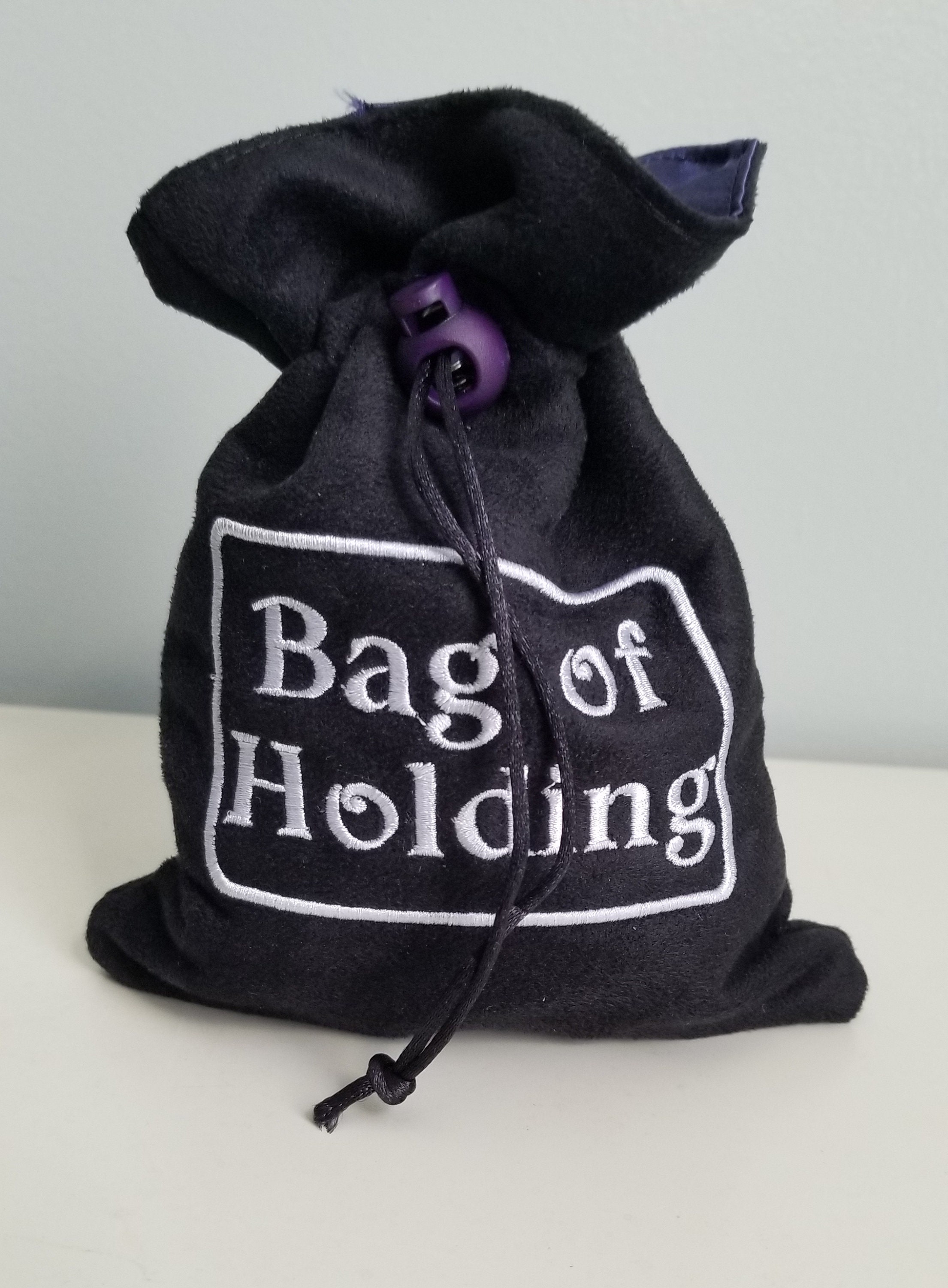 Bag of Holding Embroidered Dice Bag DnD Pathfinder Etsy