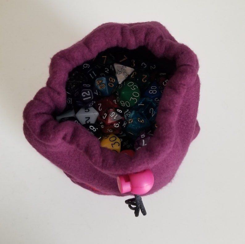 Valor Embroidered Dice Bag Warhammer DnD Pathfinder