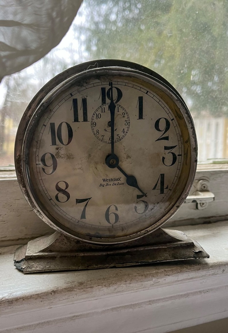 Vintage Clock Etsy