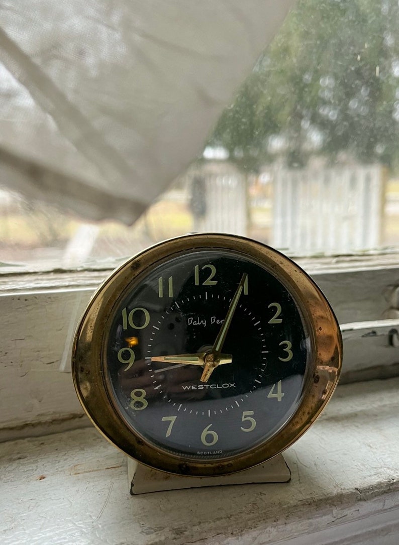 Vintage Clock Etsy