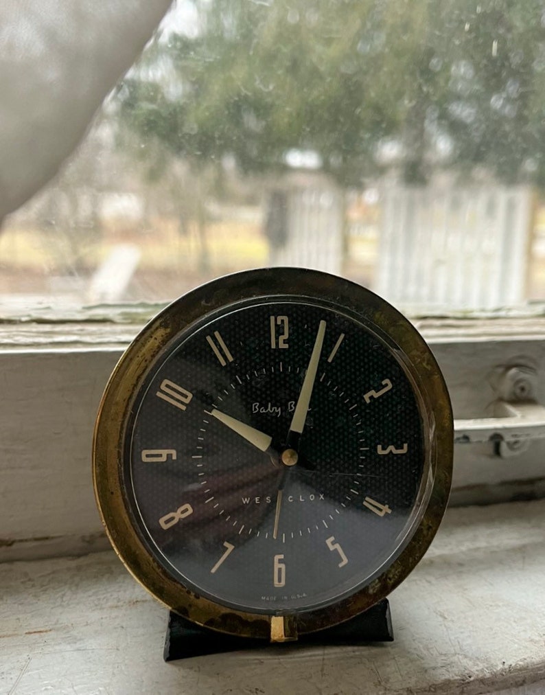Vintage Clock Etsy