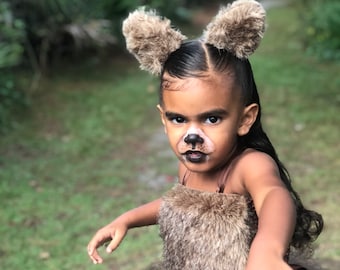 big bad wolf costume, wolf tutu, little red riding hood costume, three little pigs wolf costume, scary wolf costume, wolf dress, dog costume