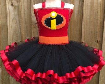 Incredibles costume, violet costume, incredibles tutu, incredibles dress, violet tutu, elastigirl costume, incredibles birthday outfit