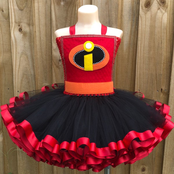 Incredibles costume, violet costume, incredibles tutu, incredibles dress, violet tutu, elastigirl costume, incredibles birthday outfit