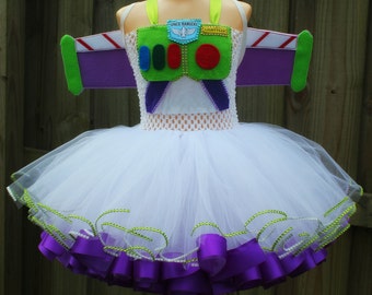 Buzz lightyear costume, buzz lightyear tutu, toy story tutu, toy story costume, buzz lightyear dress up, toy story party outfit, woody dress
