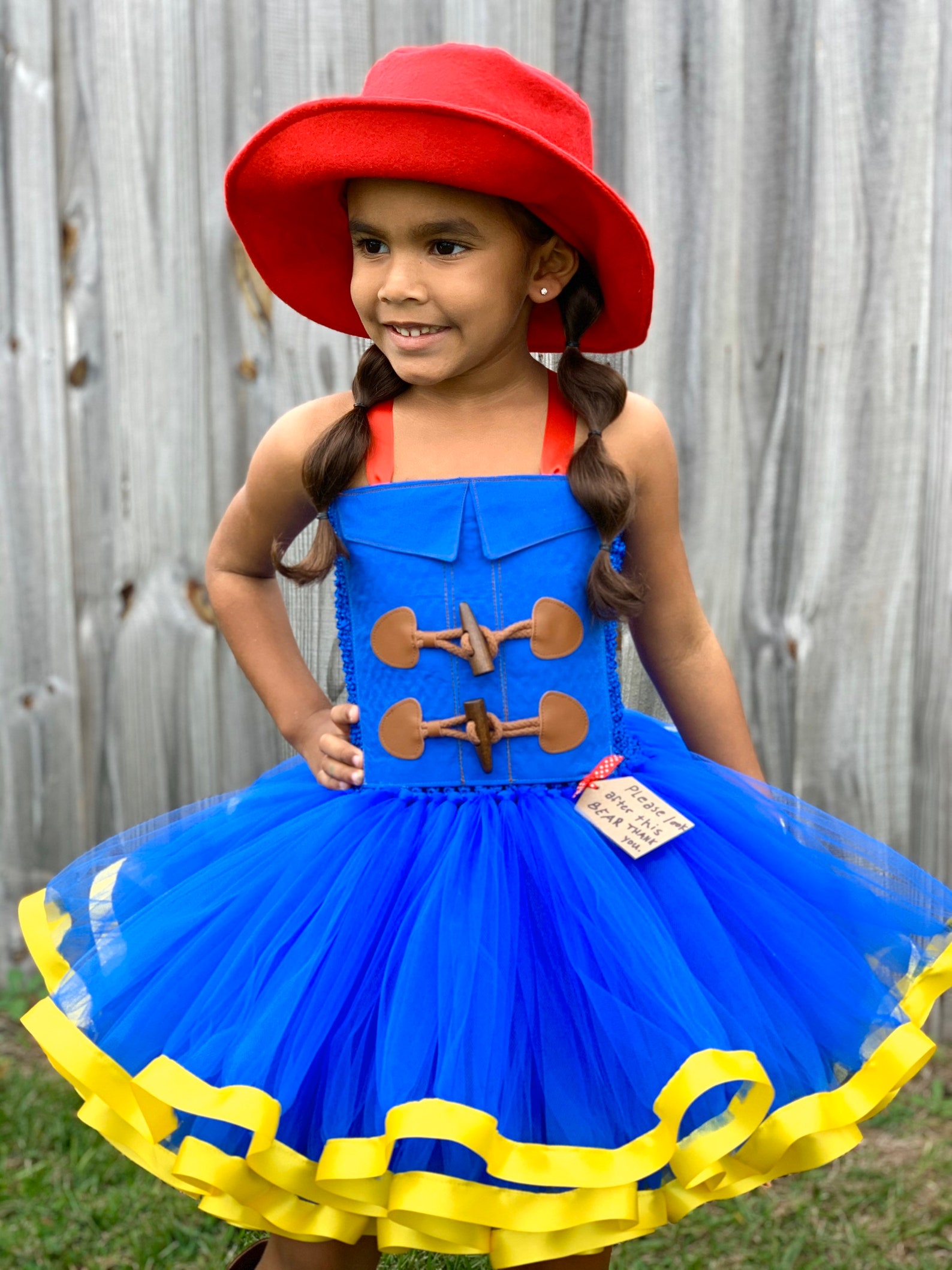 Paddington Bear Costume Storybook Character Costume Etsy