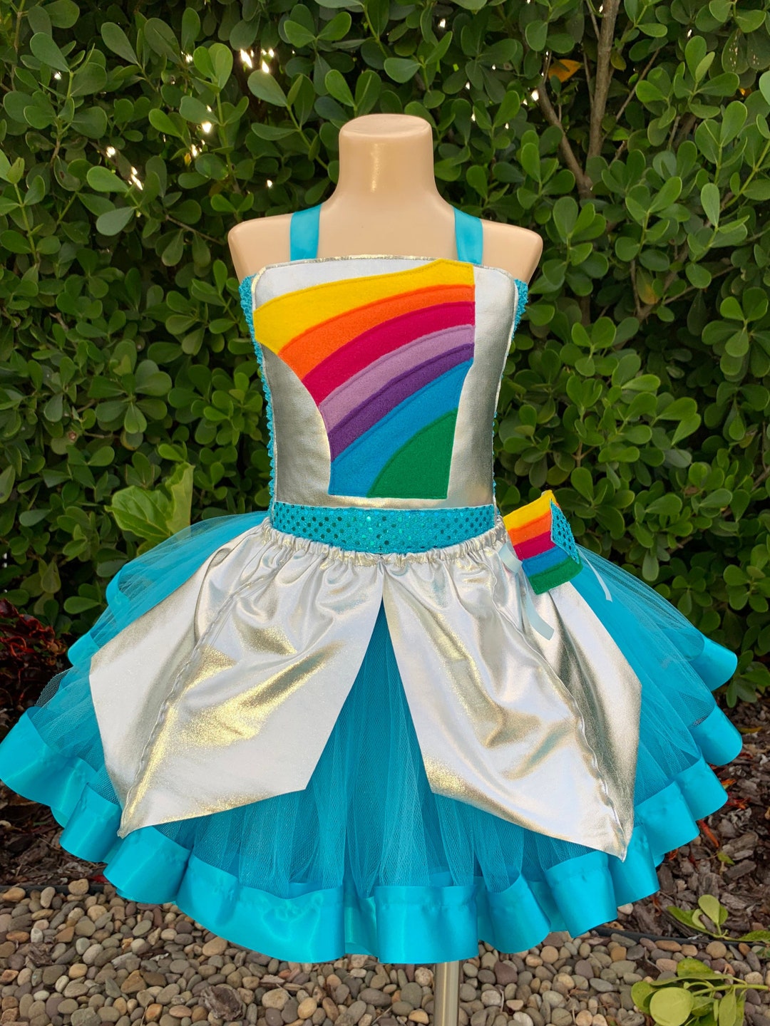 Rainbow Rangers Costume Rainbow Rangers Dress Indigo 