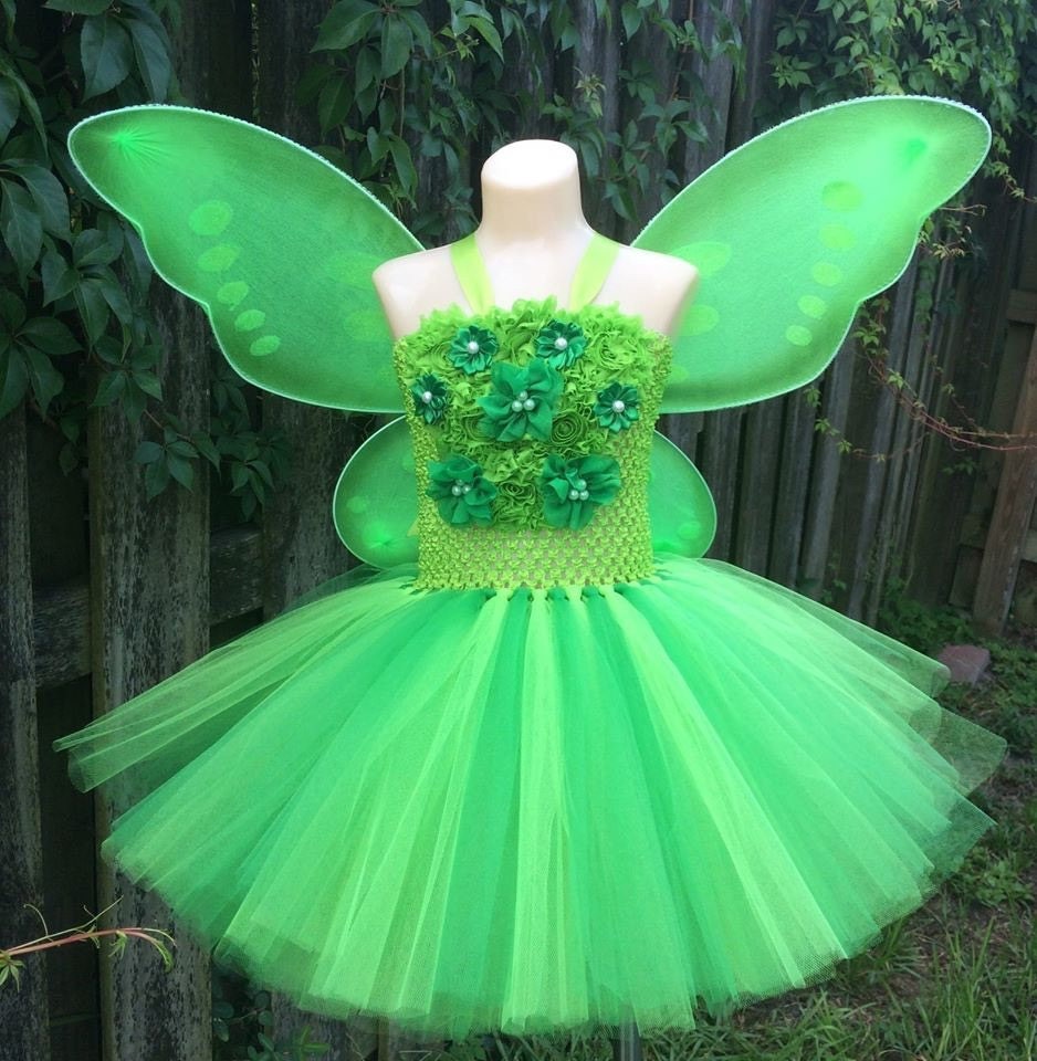 Buy > green tinkerbell dress > in stock