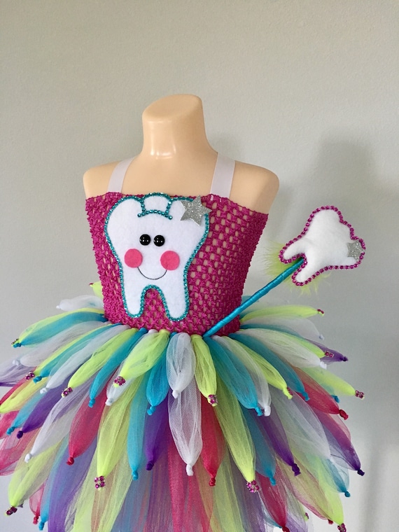 Tooth Fairy Costume Dentist Costume Tooth Fairy Tutu Tinker Etsy