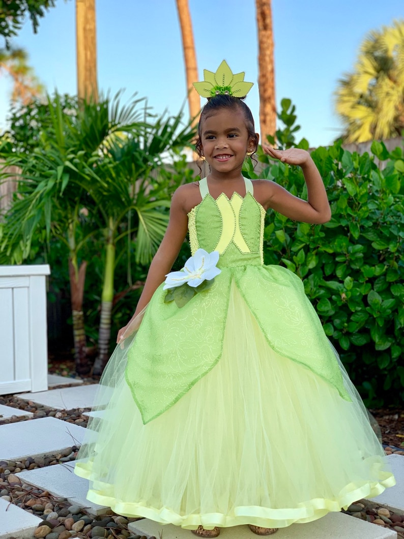 Costume princesse Tiana robe princesse Tiana tutu Etsy