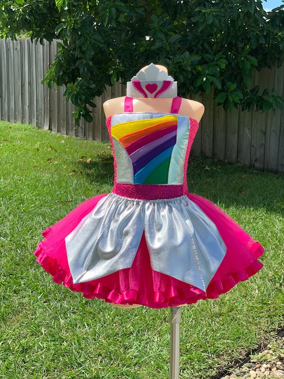 Rainbow Rangers Costume Rainbow Rangers Tutu Dress Indigo 