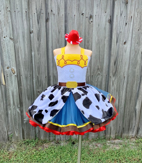 Jessie Toy Story Costume, Jessie Toy Story Dress, Jessie Tutu, Jessie Cow  Girl, Toy Story Party Outfit, Buzz Costume, Woody Costume 