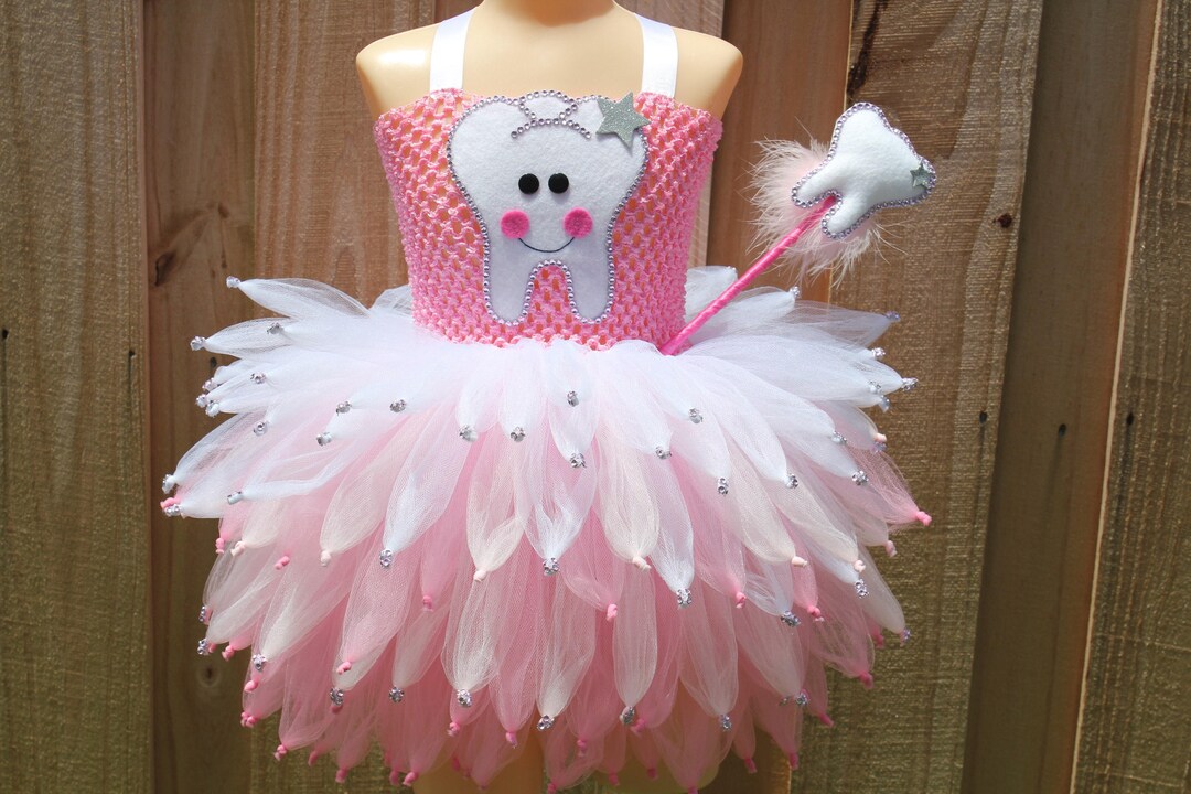 tooth fairy dress DIY costume : Baby's 1st Halloween Petite Heart Colors can be customized so please feel free to message me with special requests Adult Tooth and Tooth Fairy