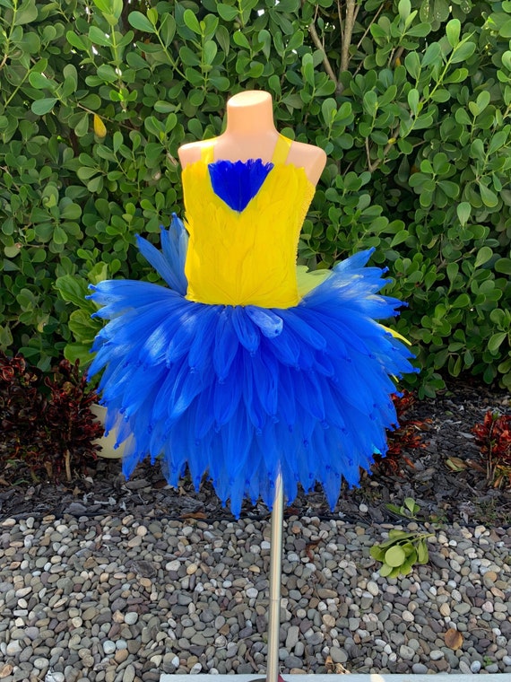 blue fancy dress costumes Kids Western Dance Dress – Sequin Costume for Performance –  fancydresswale.com main image 0