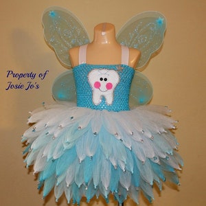 Tooth Fairy Tutu Costume Tooth Fairy Dress Pink Fairy Dress - Etsy