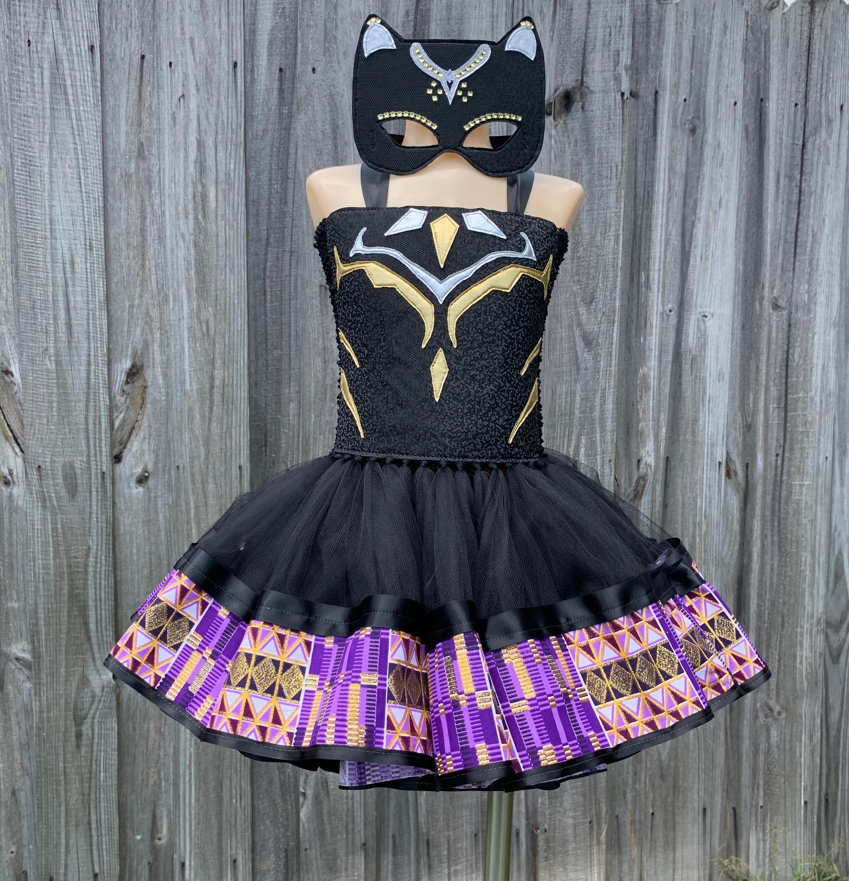 Black Panther Shuri Jumpsuit Cosplay Costume Women Bodysuit Adult Kids  Halloween