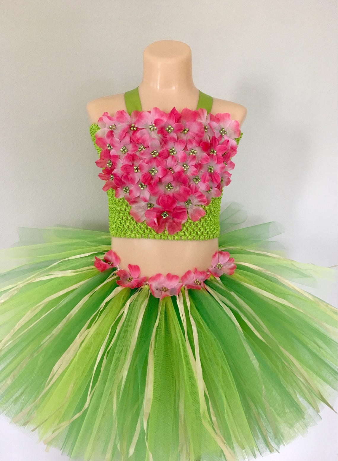 Hawaiian Tutu Grass Skirt Luau Tutu Hula Tutu Hula Etsy