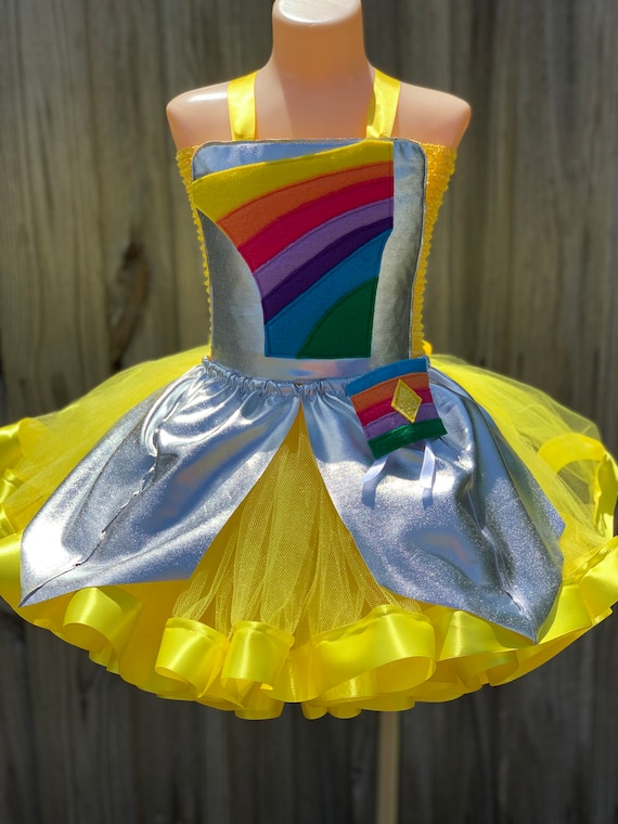 Rainbow Rangers Costume Rainbow Rangers Tutu Dress Indigo 