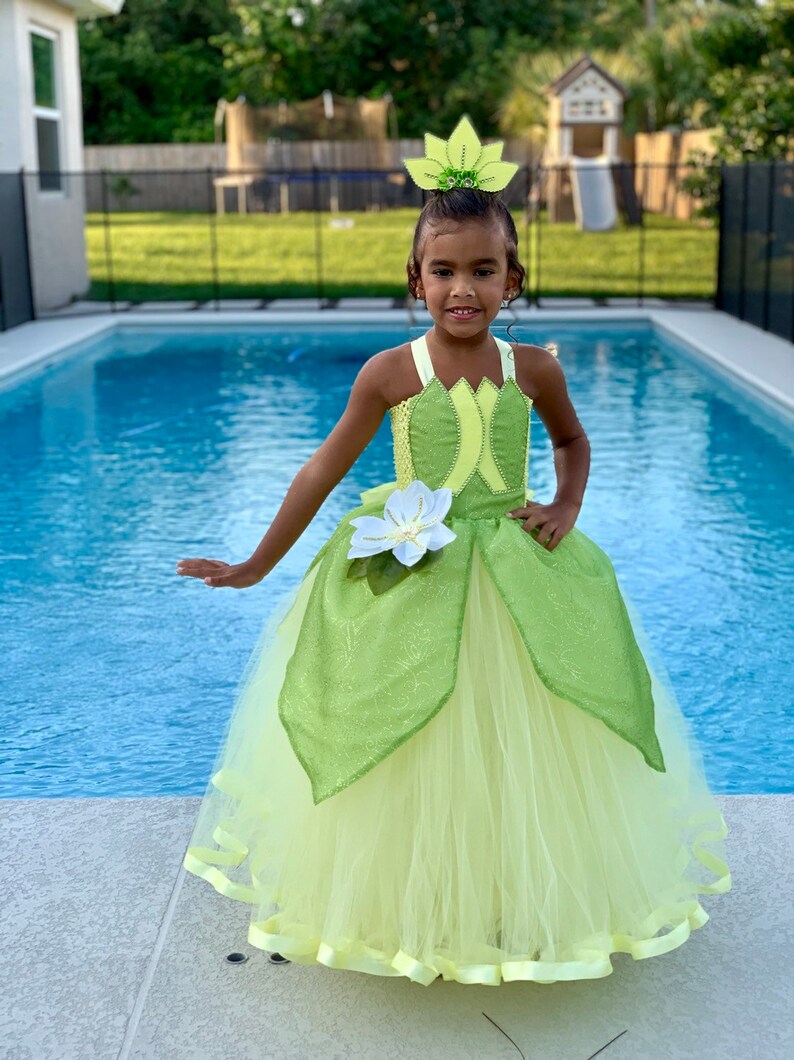 Costume princesse Tiana robe princesse Tiana tutu Etsy