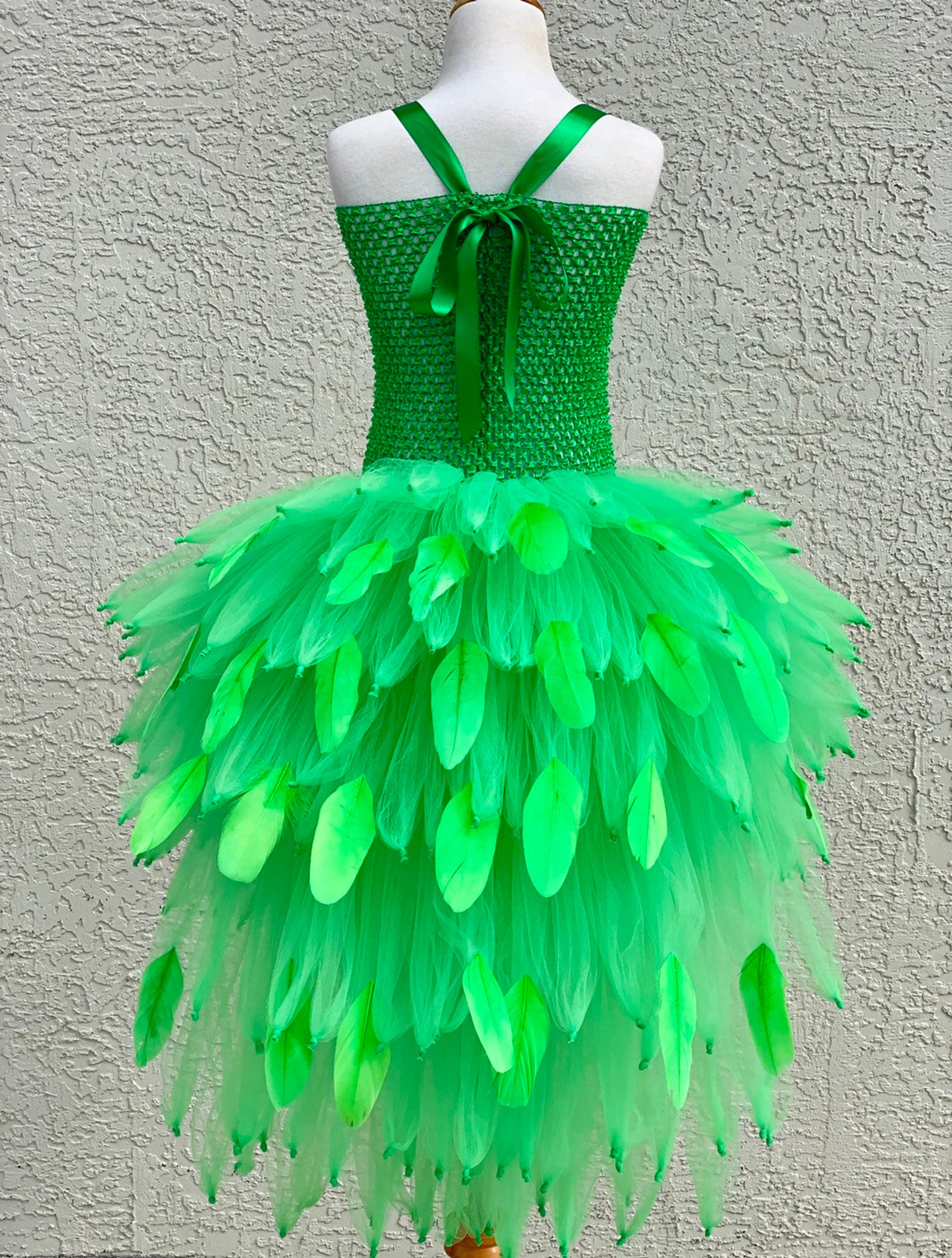 Green Parrot Costume Rainforest Party Costume Macaw Costume Etsy