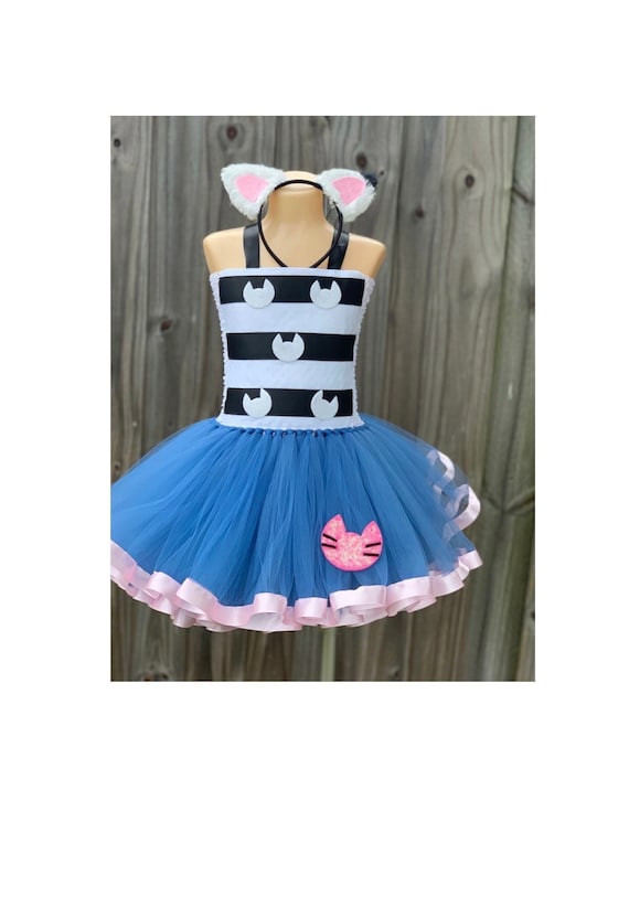 gabby's dollhouse birthday dress Gabby Dollhouse tutu set-Gabby Dollhouse outfit-Gabby Dollhouse dress main image 0