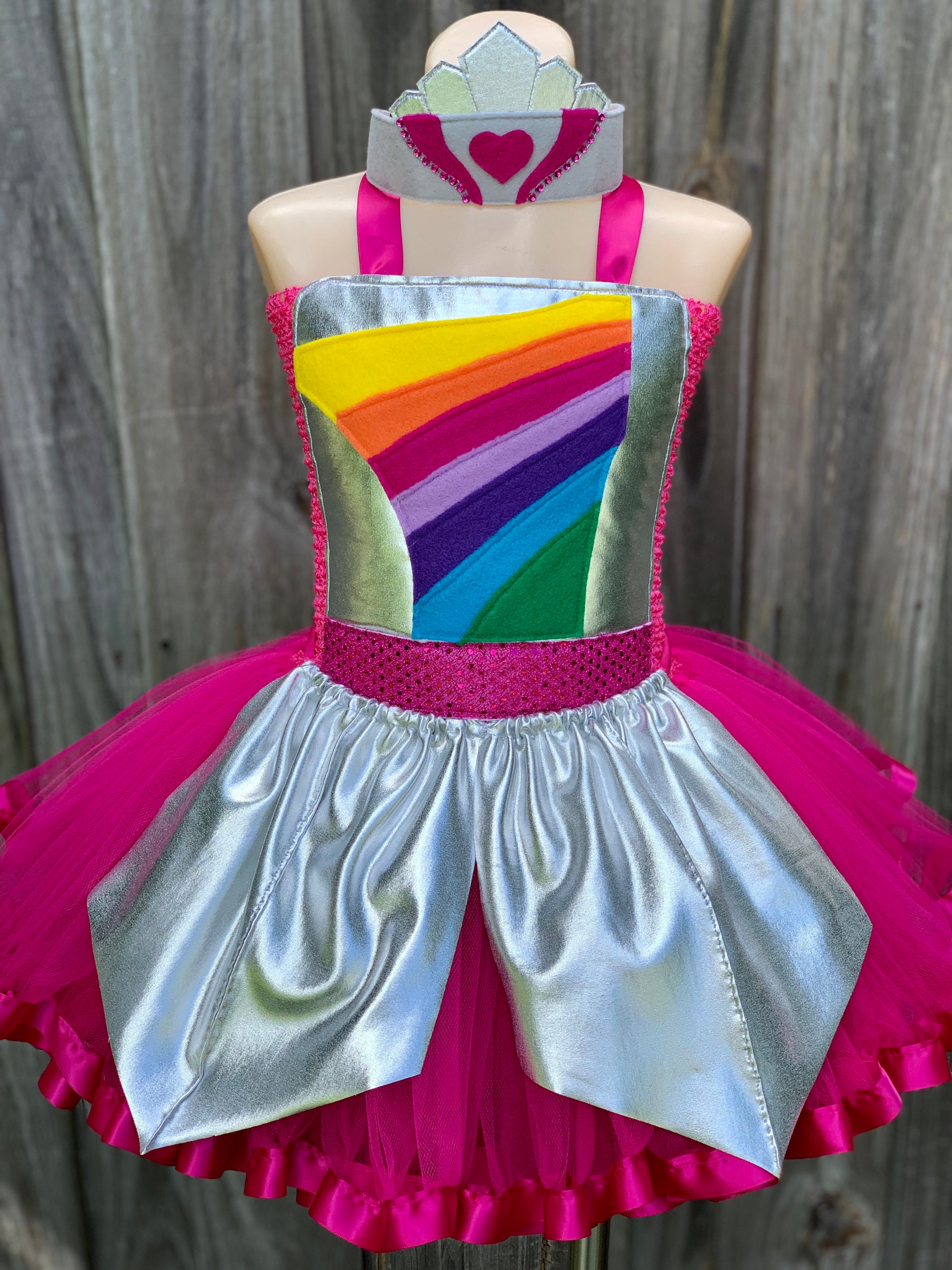 Rainbow Rangers Costume Rainbow Rangers Dress Indigo 
