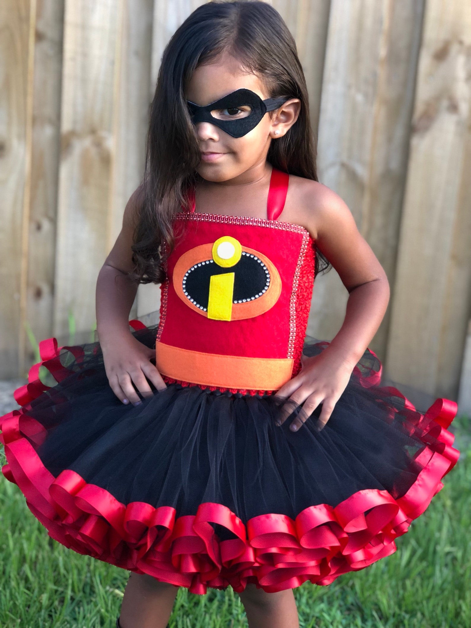 Disfraz de Los Increíbles traje violeta tutú de los Etsy México