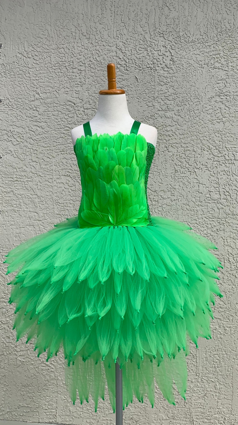 Green Parrot Costume Rainforest Party Costume Macaw Costume Etsy