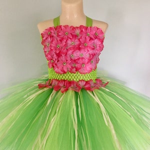 Hawaiian tutu, grass skirt, Luau tutu, Hula tutu, hula costume, hawaiian dress, Te Fiti costume, Hula girl costume, Hawaiian costume, luau