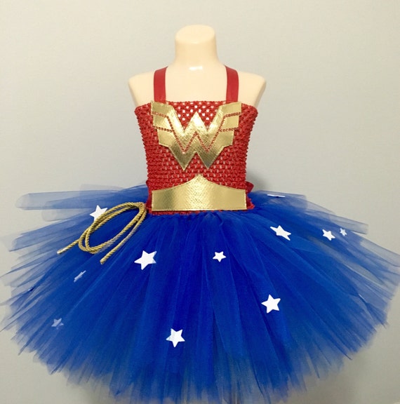 wonder woman costume with tutu