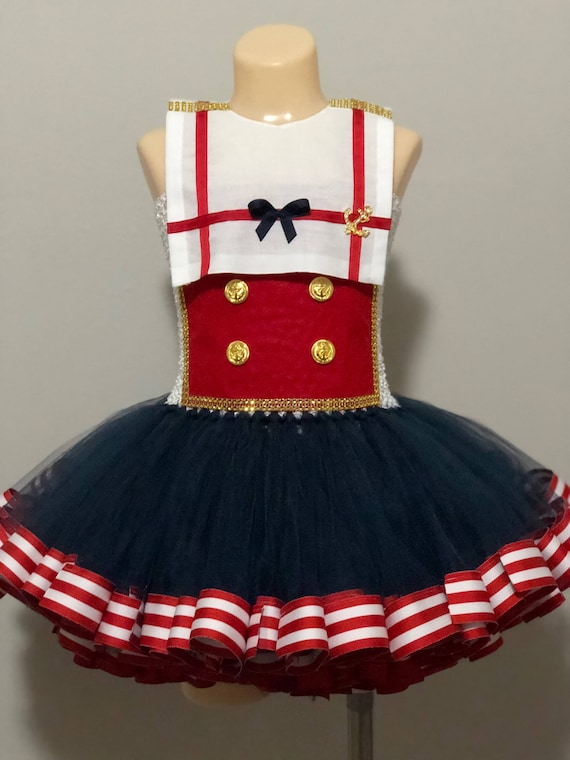 Patriotic Pageant Wear 4th of July Pageant Dress Sailor Tutu | Etsy