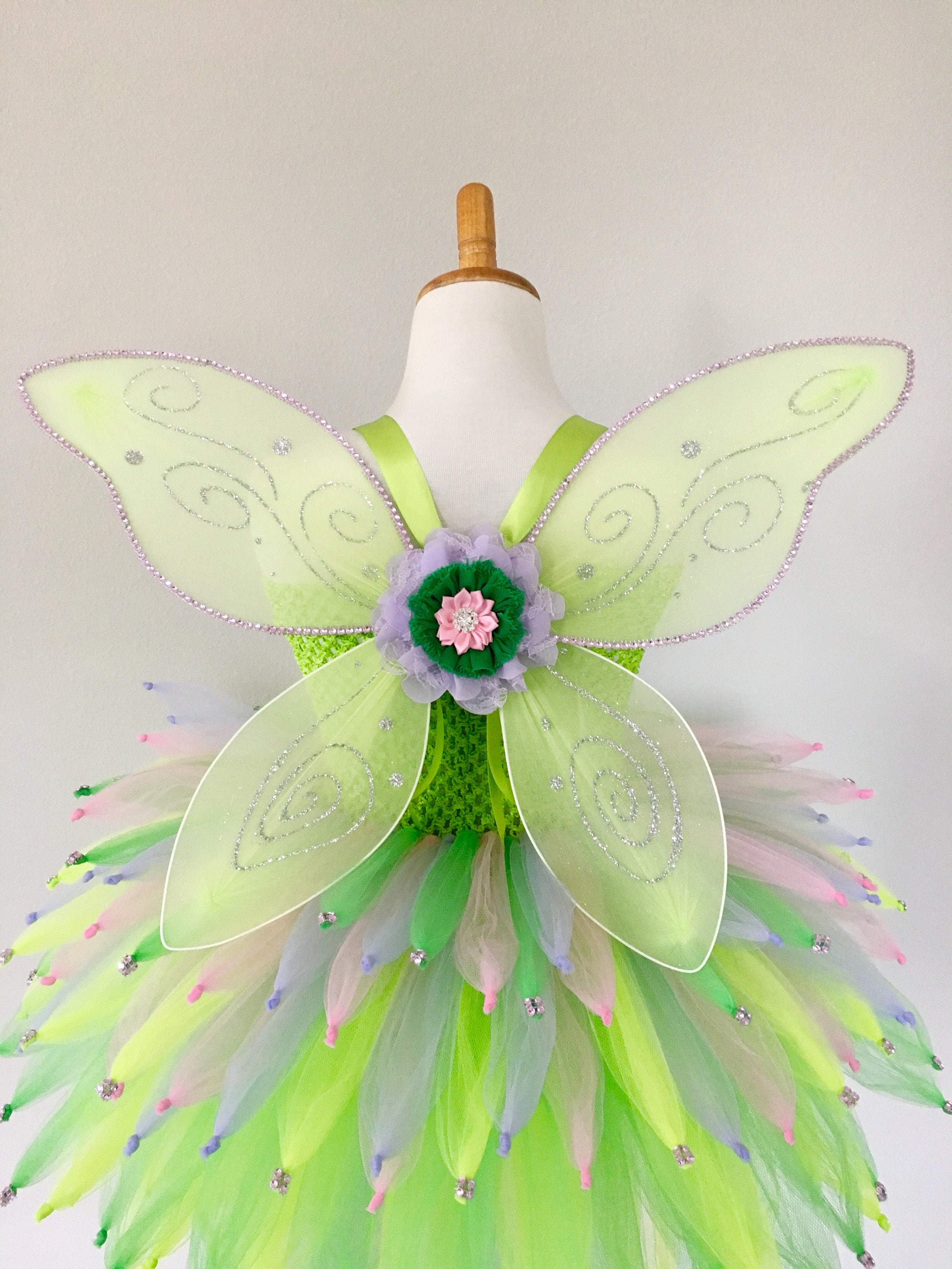 Fairy costume Tinkerbell dress fairy dress Fairy tutu | Etsy