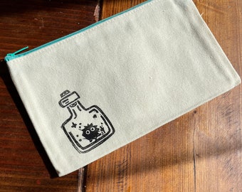Made To Order Soot Sprite Zipper Pouch