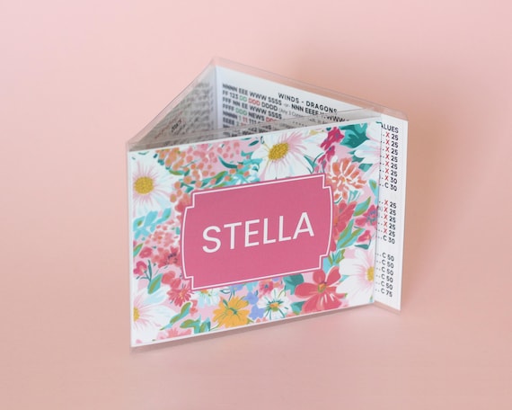 personalized mahjong card sleeve Cover & – Duckberry Designs Large card Personalized Large Mahjong Card Cover