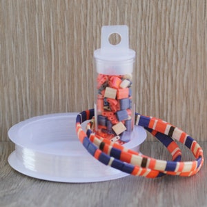 Tila Bead Bracelet DIY Kit - Makes 3 Bracelets - Sunset