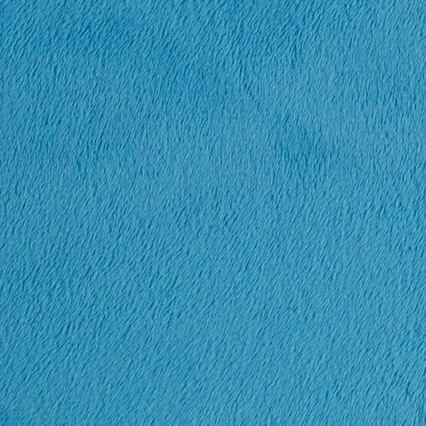 Minky Azure Blue Smooth 1/2 Yard Shannon Fabric Cuddle Destash