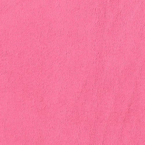 Pink Dot Minky Fabric Etsy