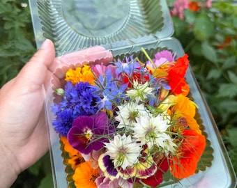 À EMPORTER SEULEMENT* Calgary - Fleurs comestibles fraîches : cultivées dans un jardin, sans produits chimiques